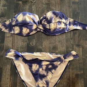 Victoria Secret strapless bandeau bikini